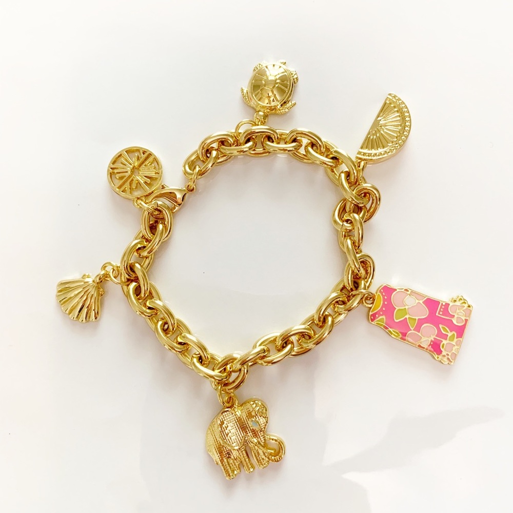 Lily Pulitzer charm bracelet